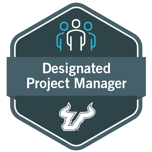 Designated Project Manager Badge Designated Project Manager Badge