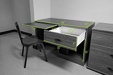 Poplar Desk Measurements
